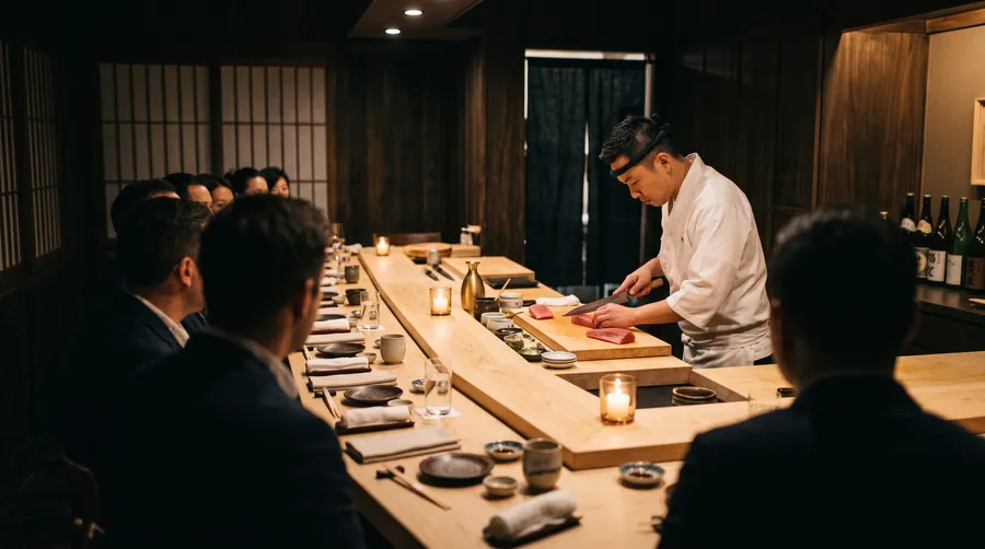Der Omakase-Tresen erobert Europa