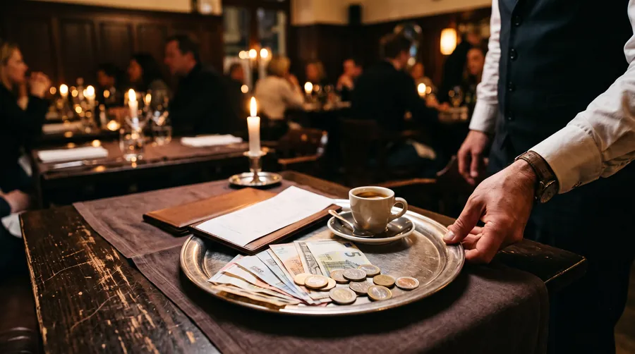 Trinkgeld in neun Ländern: wie viel und wie