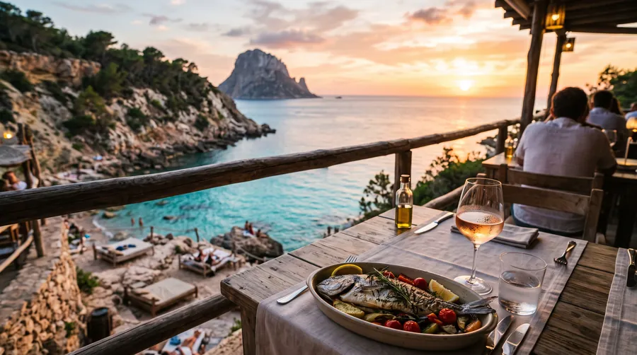 Amante, Restaurant mit Aussicht in Ibiza