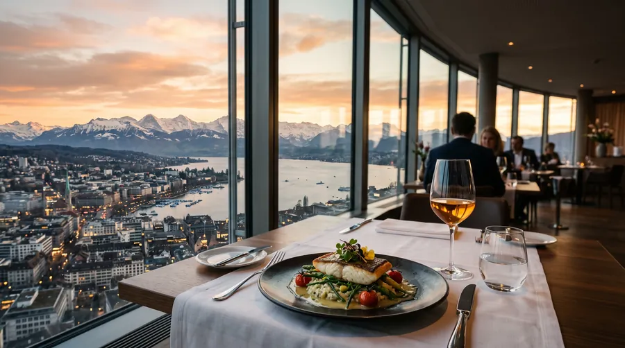 Clouds, Restaurant mit Aussicht in Zürich