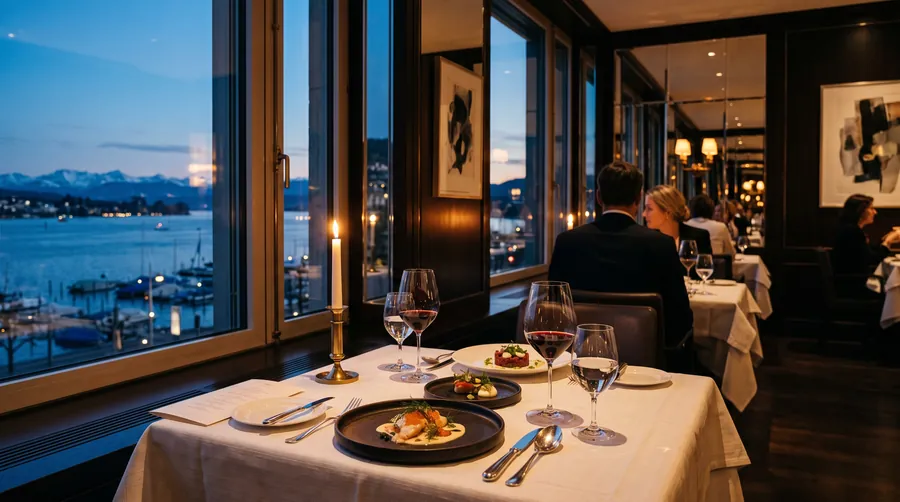 The Restaurant, Spitzenküche in Zürich