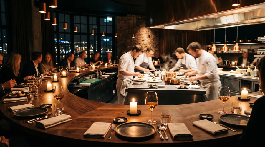 The Table Kevin Fehling, Spitzenküche in Hamburg