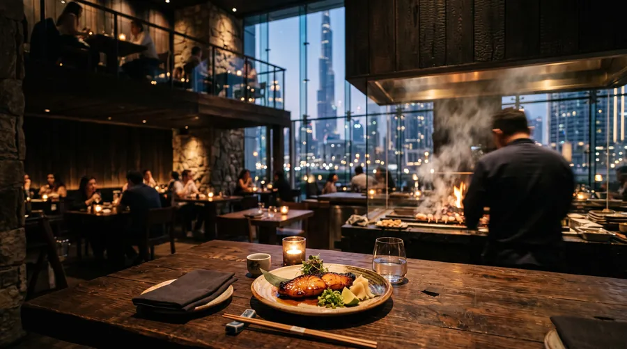 Zuma Dubai, Asiatisches Restaurant in Dubai